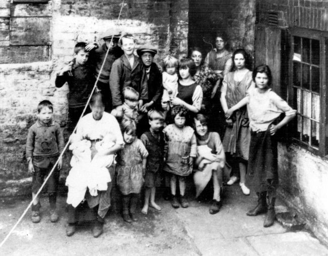 Poor Victorian Children Working