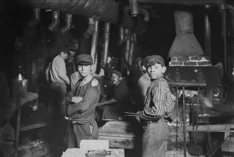 Victorian Children at work-Factory