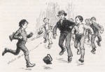 Victorian Toys and Games - Poor Victorian Children Playing