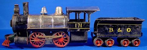 Victorian Toys and Games - Clock work Trains