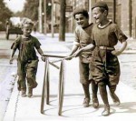 Victorian Toys and Games - Hoop and stick