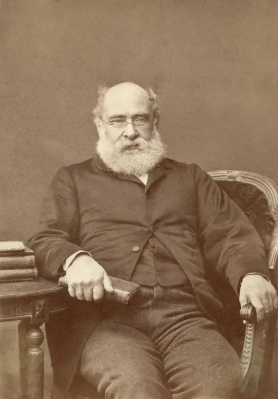 Portrait of Anthony Trollope, Victorian novelist