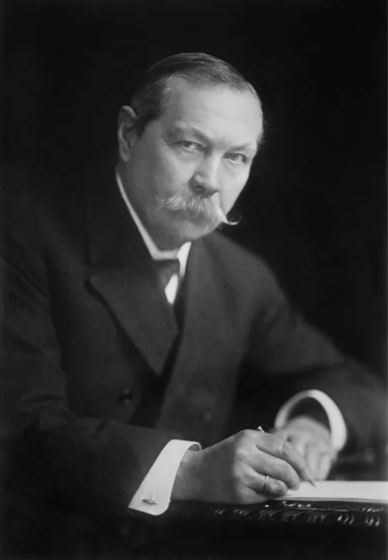 Arthur Conan Doyle, creator of Sherlock Holmes