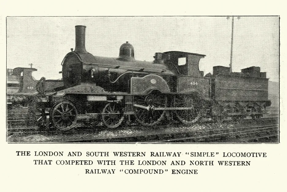 Victorian railway scene
