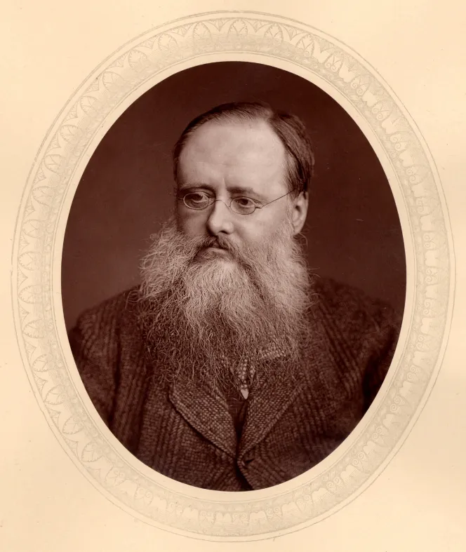 Portrait of Wilkie Collins, Victorian novelist