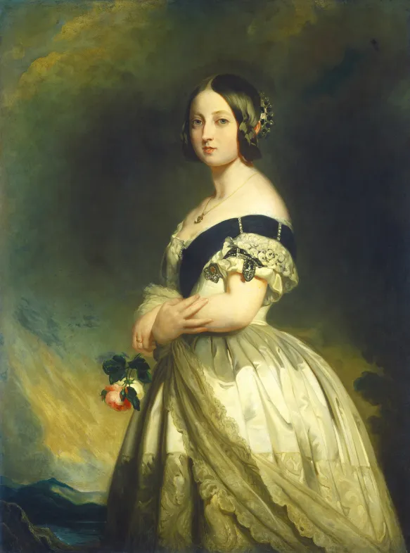 Portrait of Queen Victoria