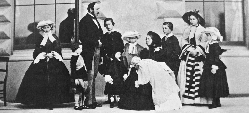 Queen Victoria, Prince Albert and their children