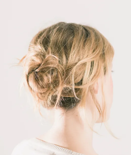The chignon, a popular Victorian hairstyle