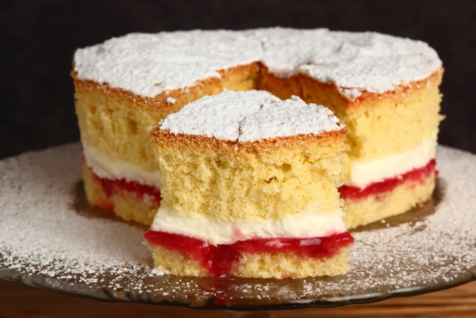 Victorian sponge cake