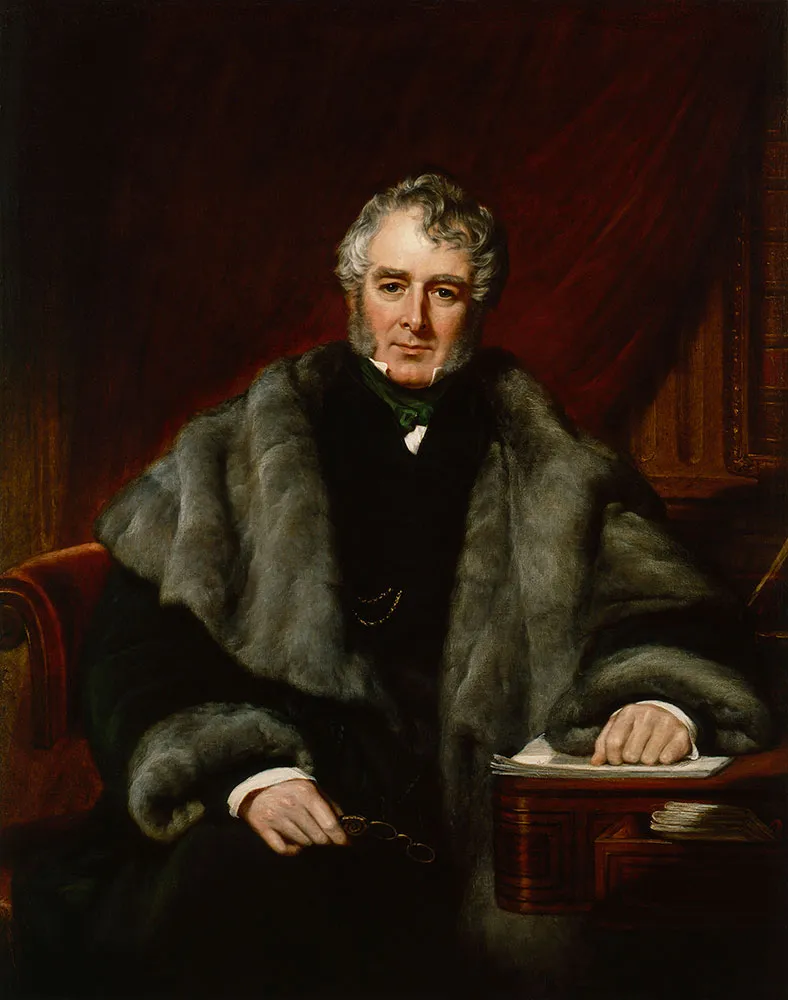 Portrait of Lord Melbourne, 2nd Viscount Melbourne